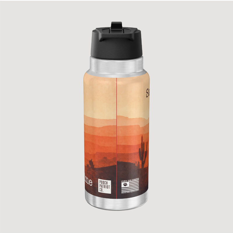 Paws and Stripes Saving Two Lives at a Time 32oz Tumbler