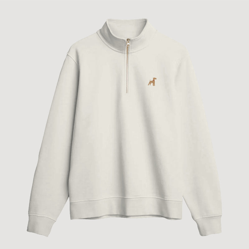 Men's Terrier Heavy Weight Organic Quarter Zip