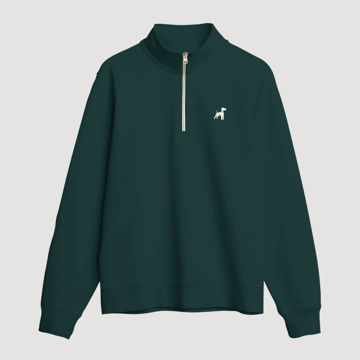 Men's Terrier Heavy Weight Organic Quarter Zip
