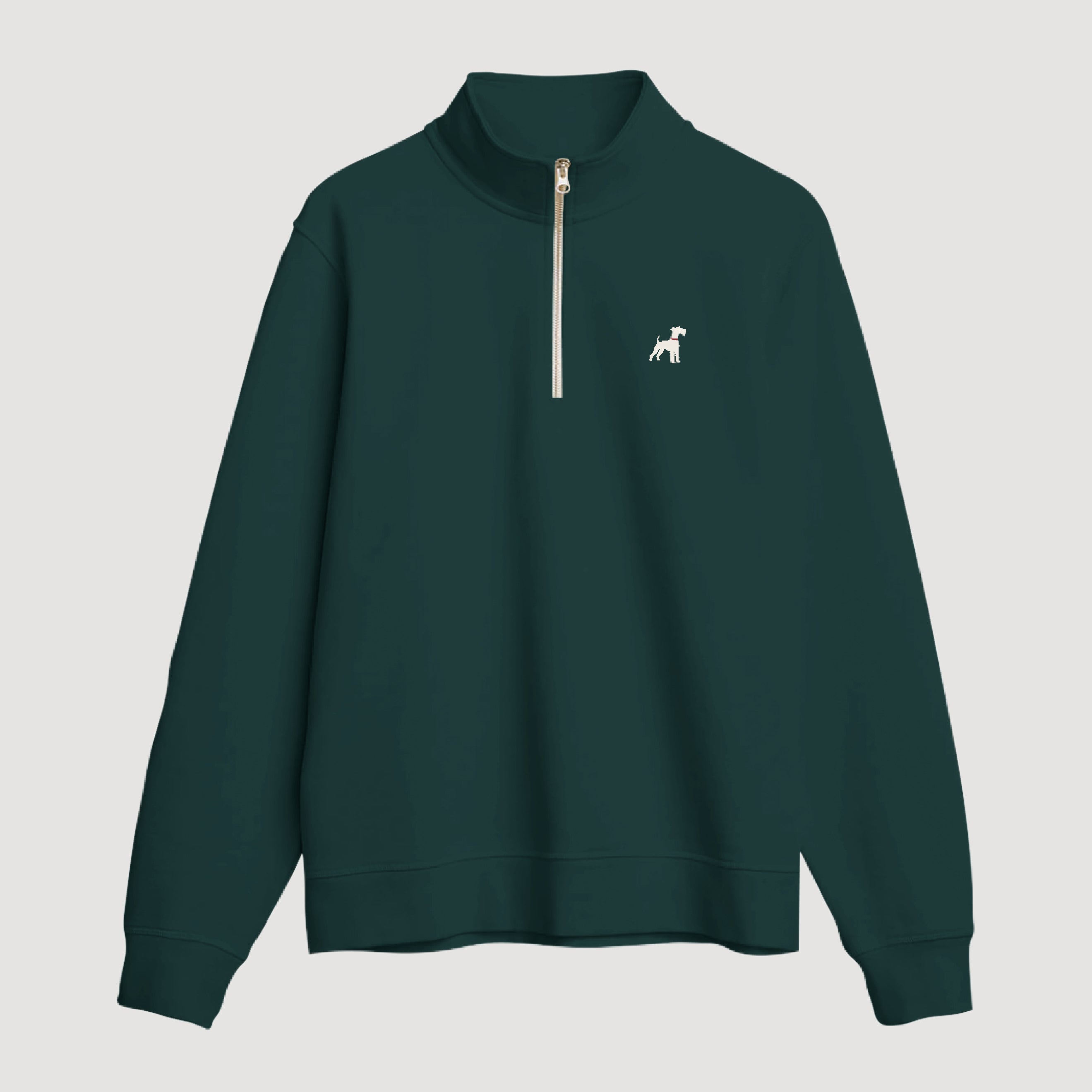 Men's Terrier Heavy Weight Organic Quarter Zip