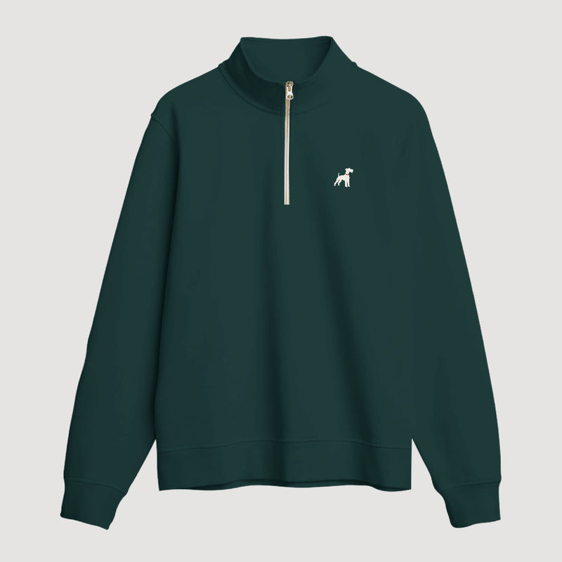 Men's Terrier Heavy Weight Organic Quarter Zip