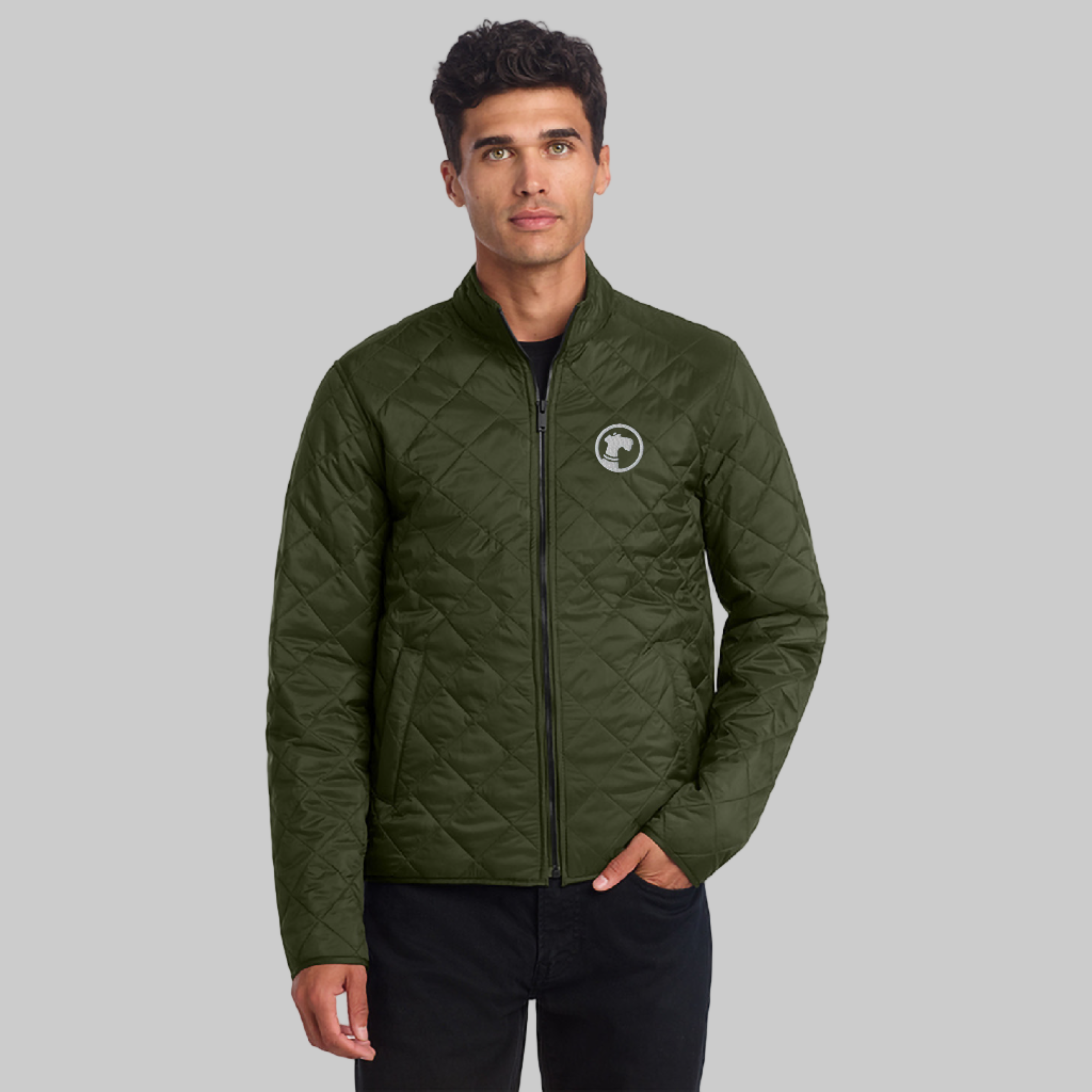 Pooch Patriot Men’s Quilted Jacket