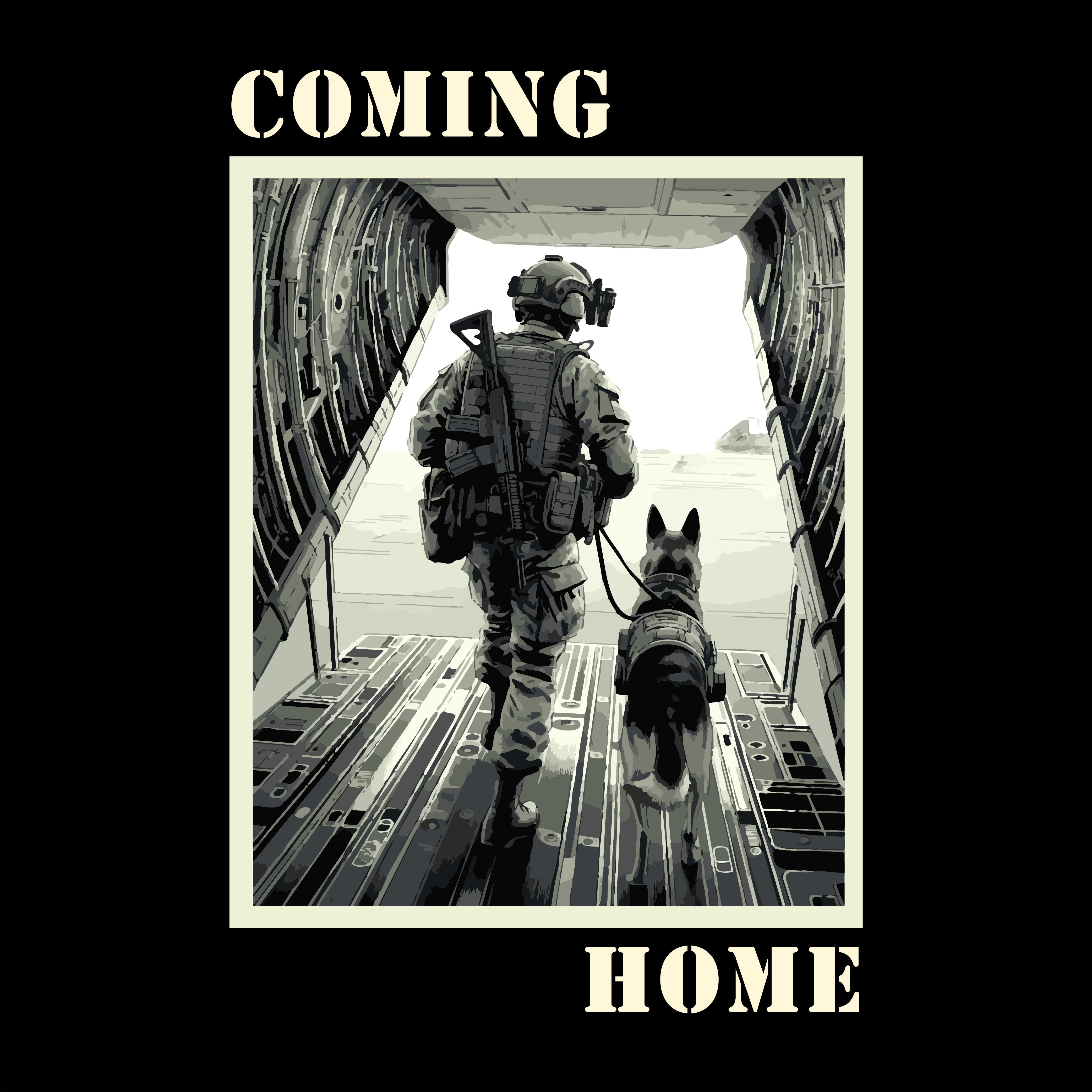Warrior Dog “Coming Home” Mug