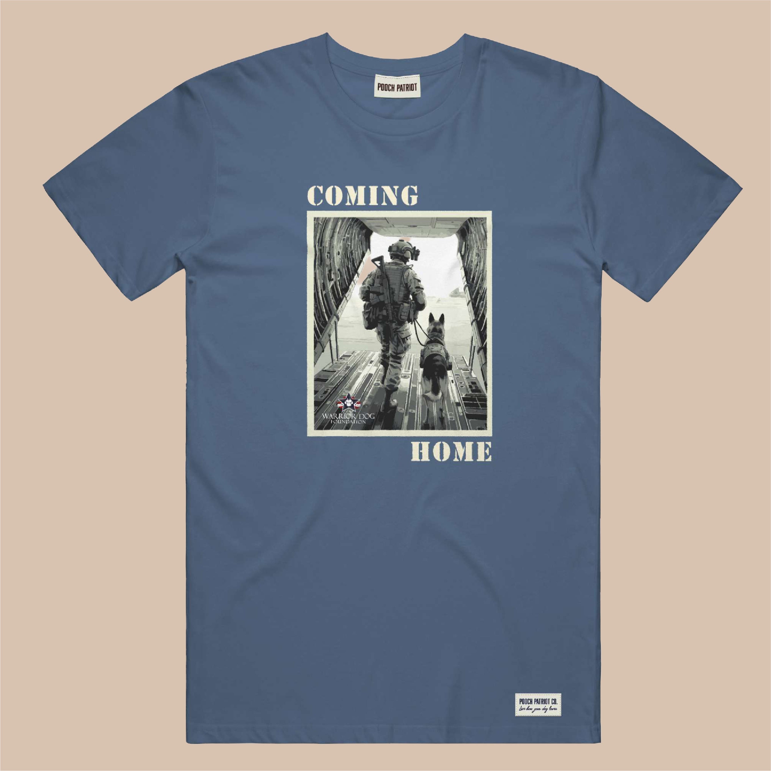 Warrior Dog Coming Home Tee