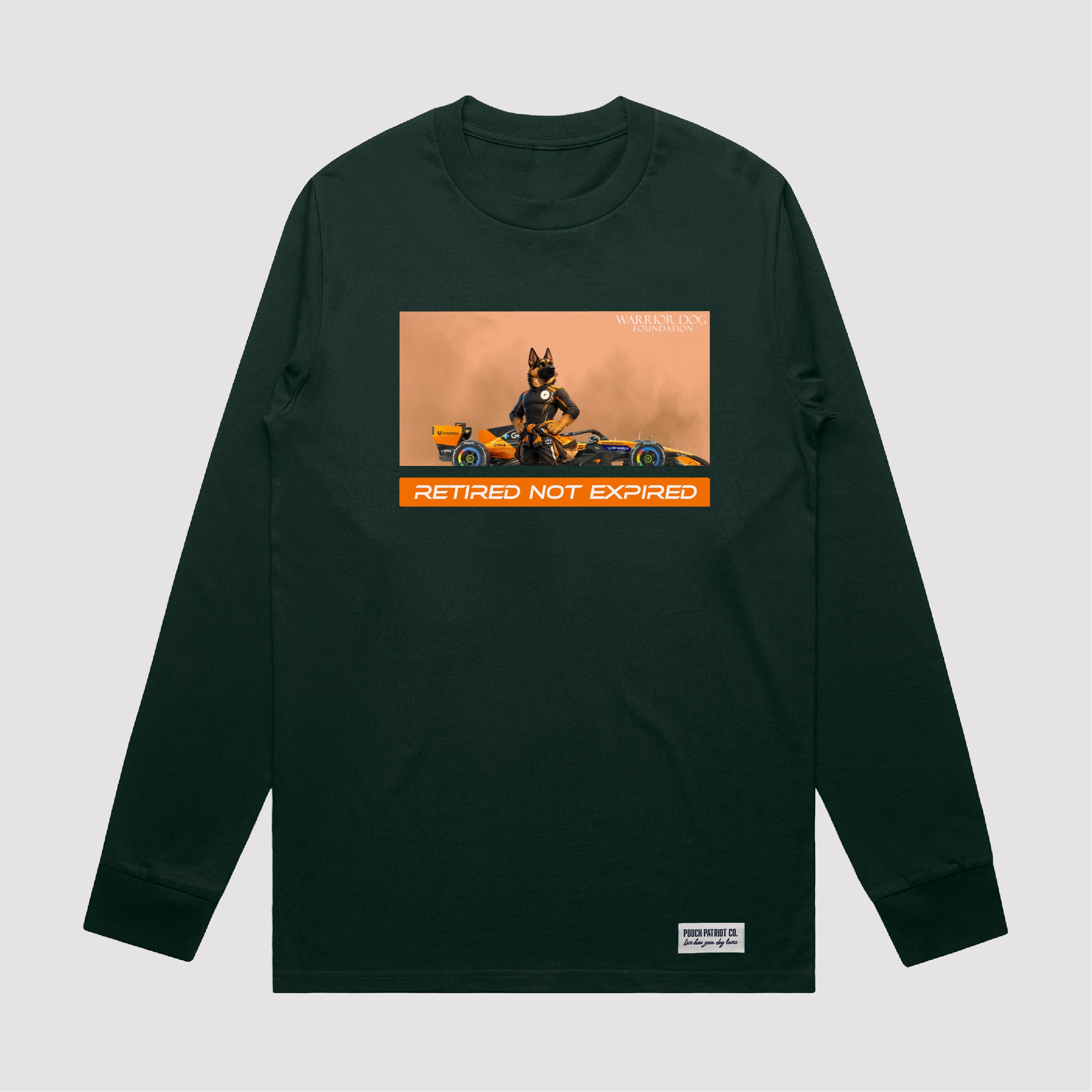 Warrior Dog F1 Long Sleeve Tee