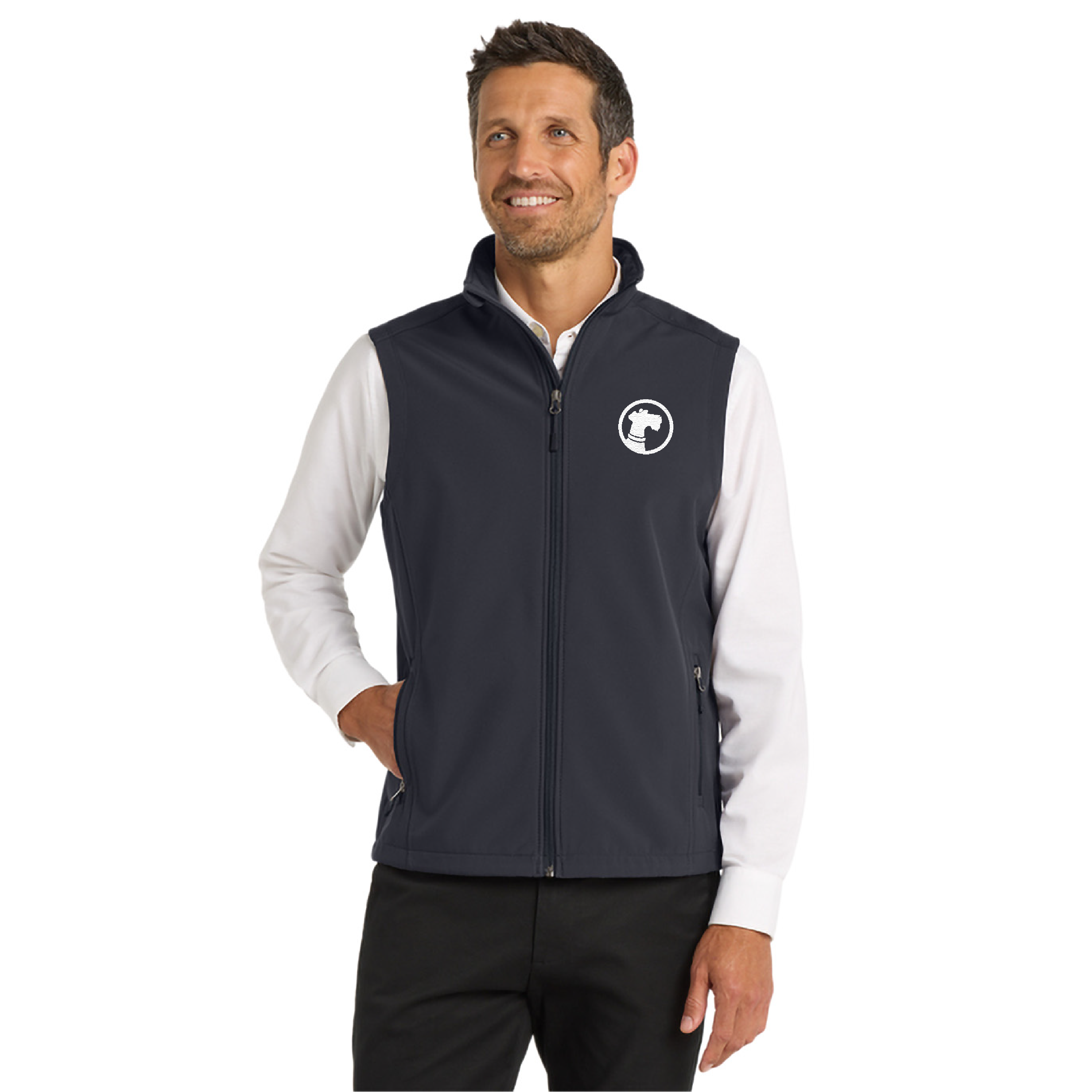 Pooch Patriot Men's Core Soft Shell Vest