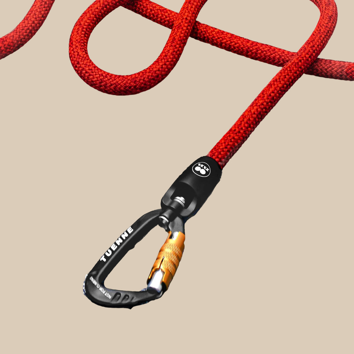 Tuenne Handcrafted Rope Dog Leash – Built with Mammut® Certified Climbing Rope