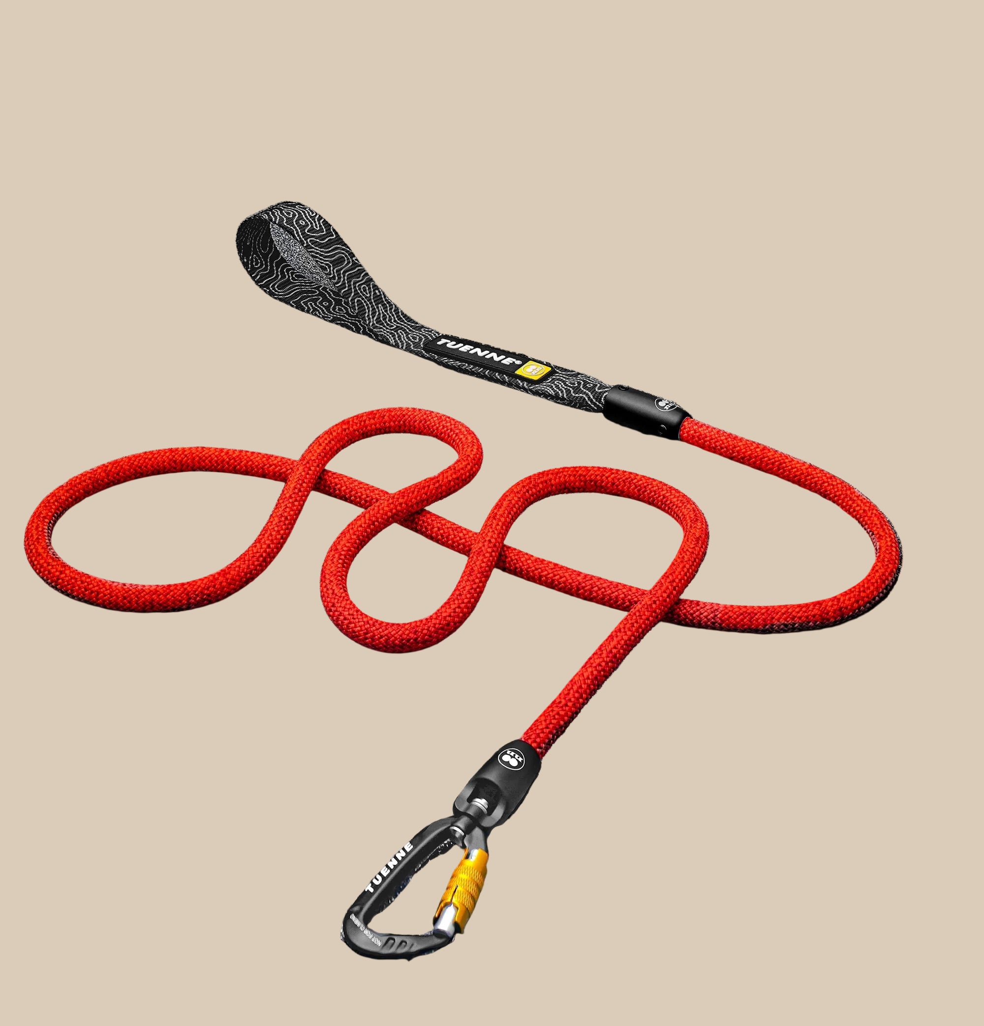 Tuenne Handcrafted Rope Dog Leash – Built with Mammut® Certified Climbing Rope