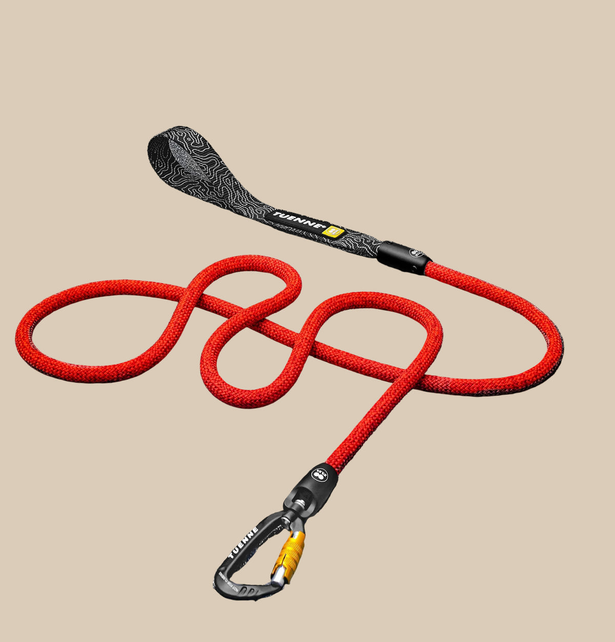Tuenne Handcrafted Rope Dog Leash – Built with Mammut® Certified Climbing Rope