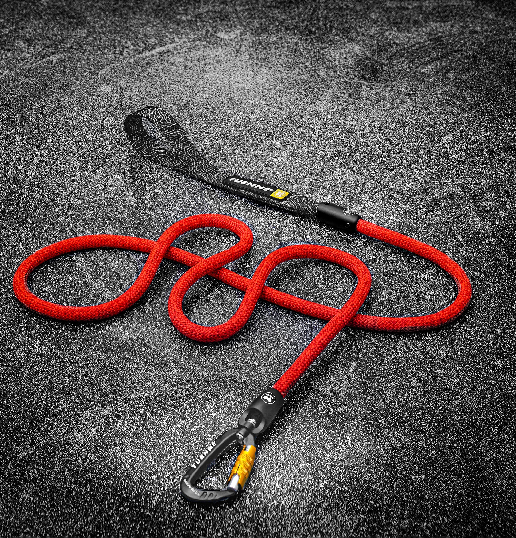 Tuenne Handcrafted Rope Dog Leash – Built with Mammut® Certified Climbing Rope