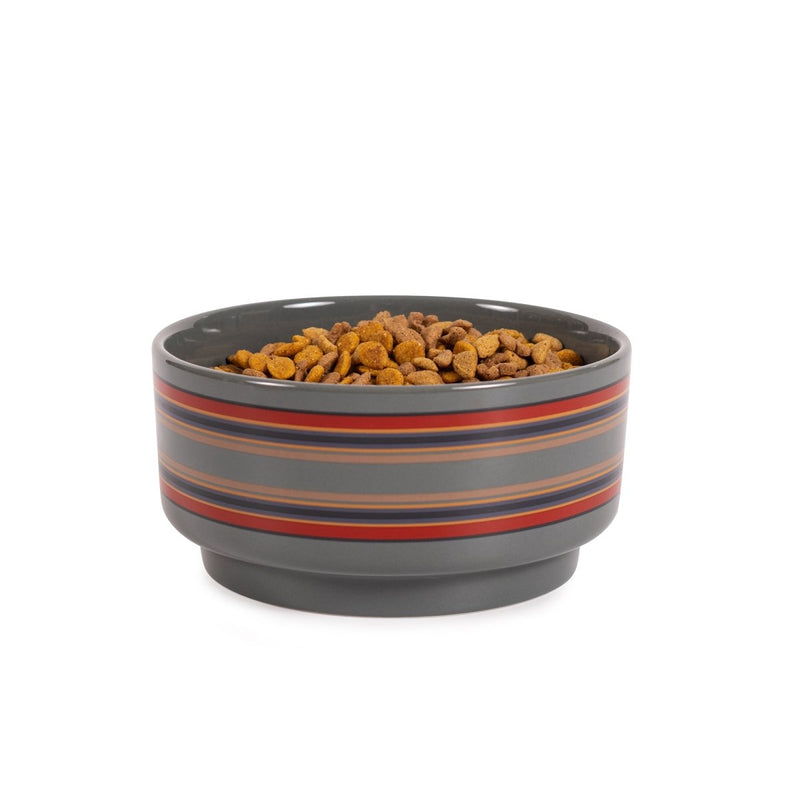 Pendleton Ceramic Food & Water Pet Bowl – Iconic Style for Mealtime