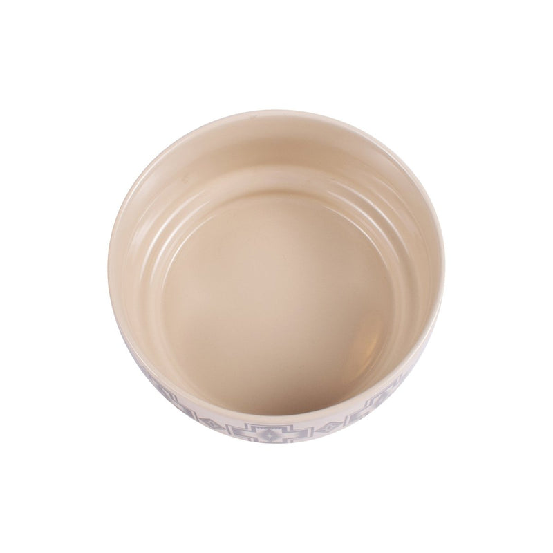Pendleton Ceramic Food & Water Pet Bowl – Iconic Style for Mealtime