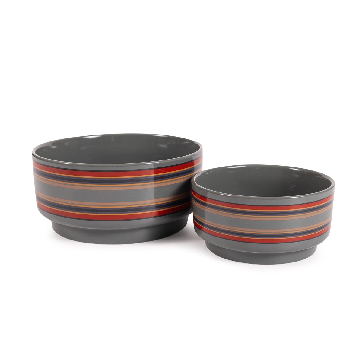 Pendleton Ceramic Food & Water Pet Bowl – Iconic Style for Mealtime