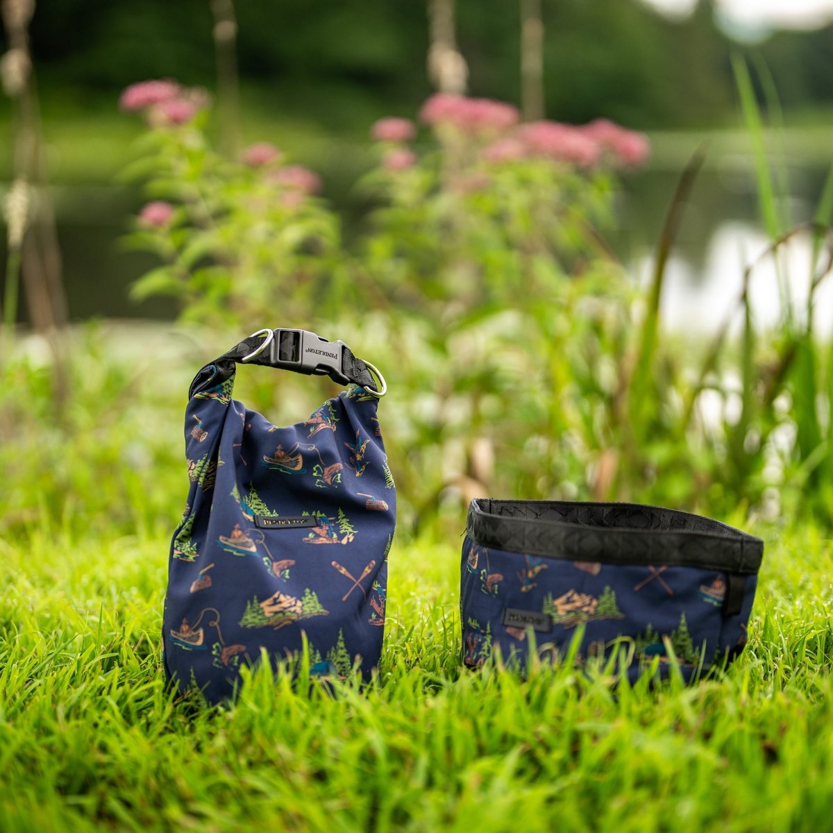 Pendleton Pet Travel Bowl – Collapsible, Waterproof & Road-Trip Ready