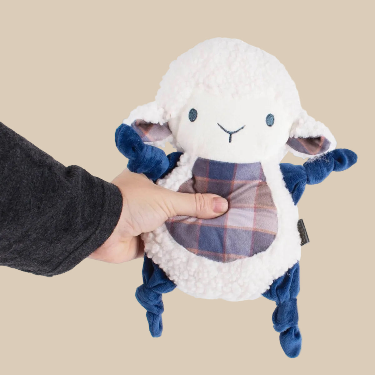 Pendleton Plush Sheep Dog Toy – Soft, Squeaky & Cuddly Companion