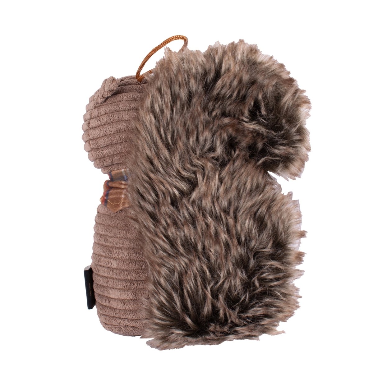 Pendleton Plush Squirrel Dog Toy – Soft, Squeaky & Stylish