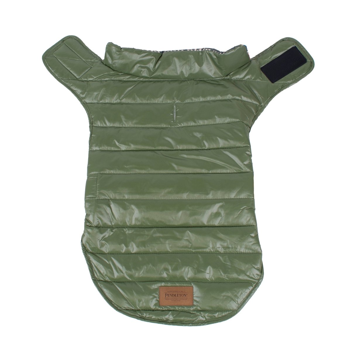 Pendleton Puffer Dog Coat