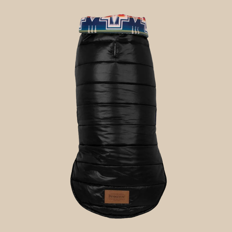 Pendleton Puffer Dog Coat