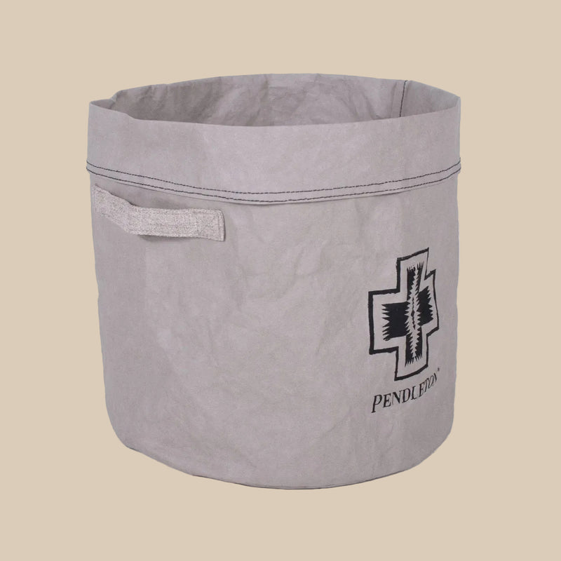 Pendleton Washable Paper Toy Bucket – Eco-Friendly Storage with Heritage Style