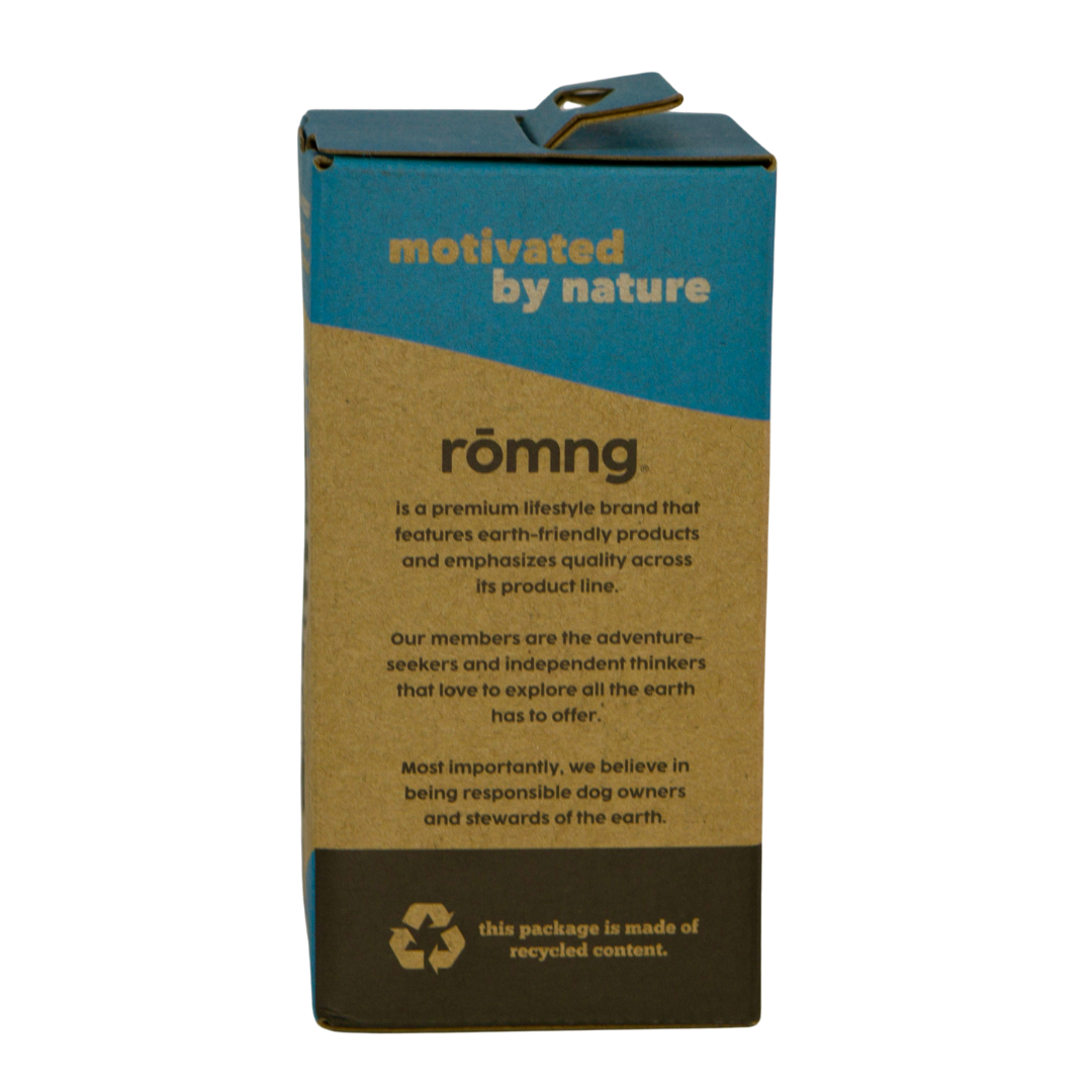 rōmng Eco-Friendly Poop Bag & Bamboo Fiber Dispenser Set – 135 Bags