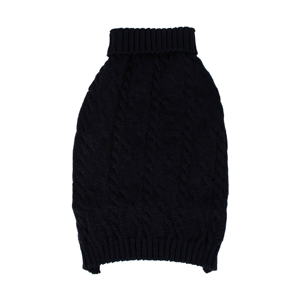 Shinola Cable Knit Dog Sweater