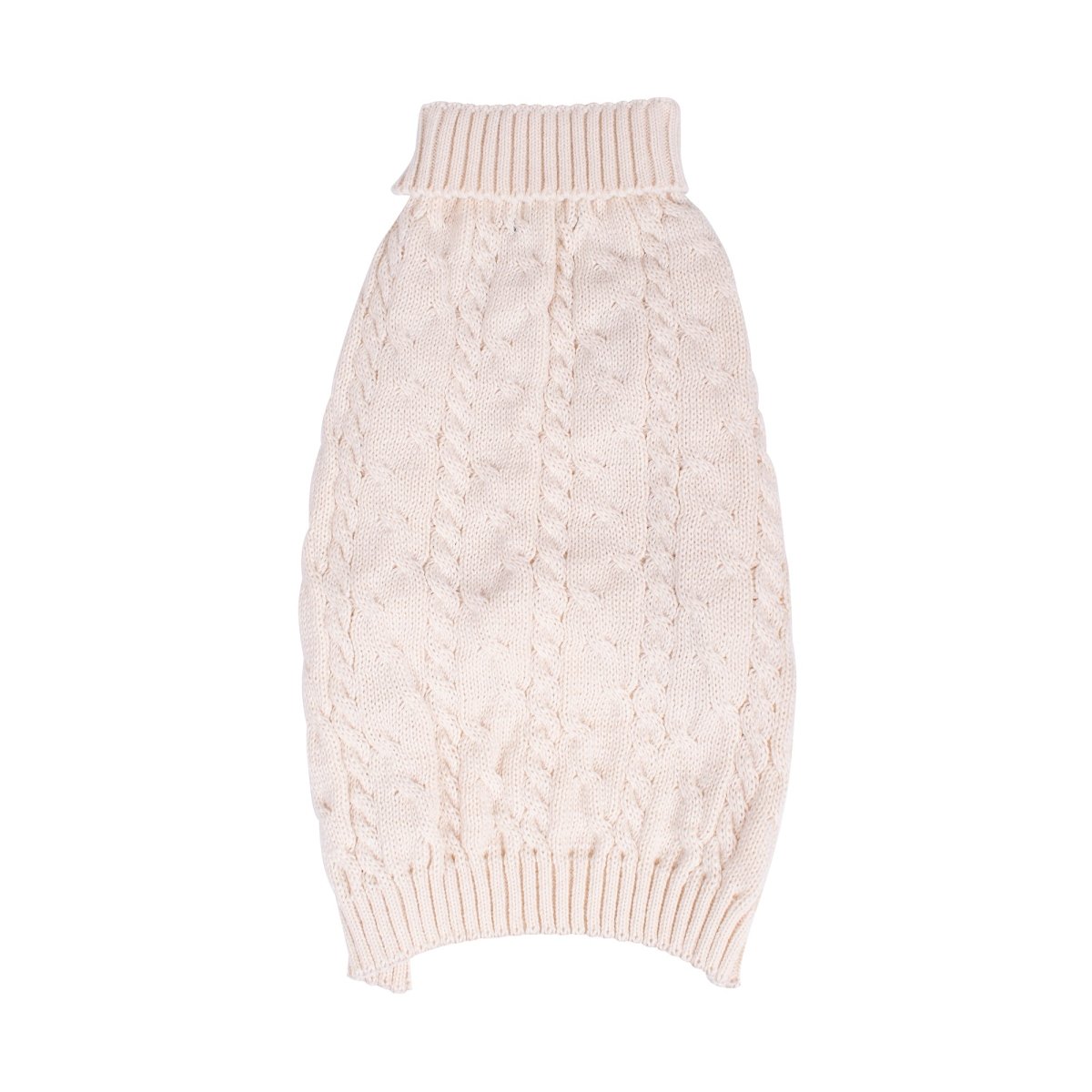 Shinola Cable Knit Dog Sweater