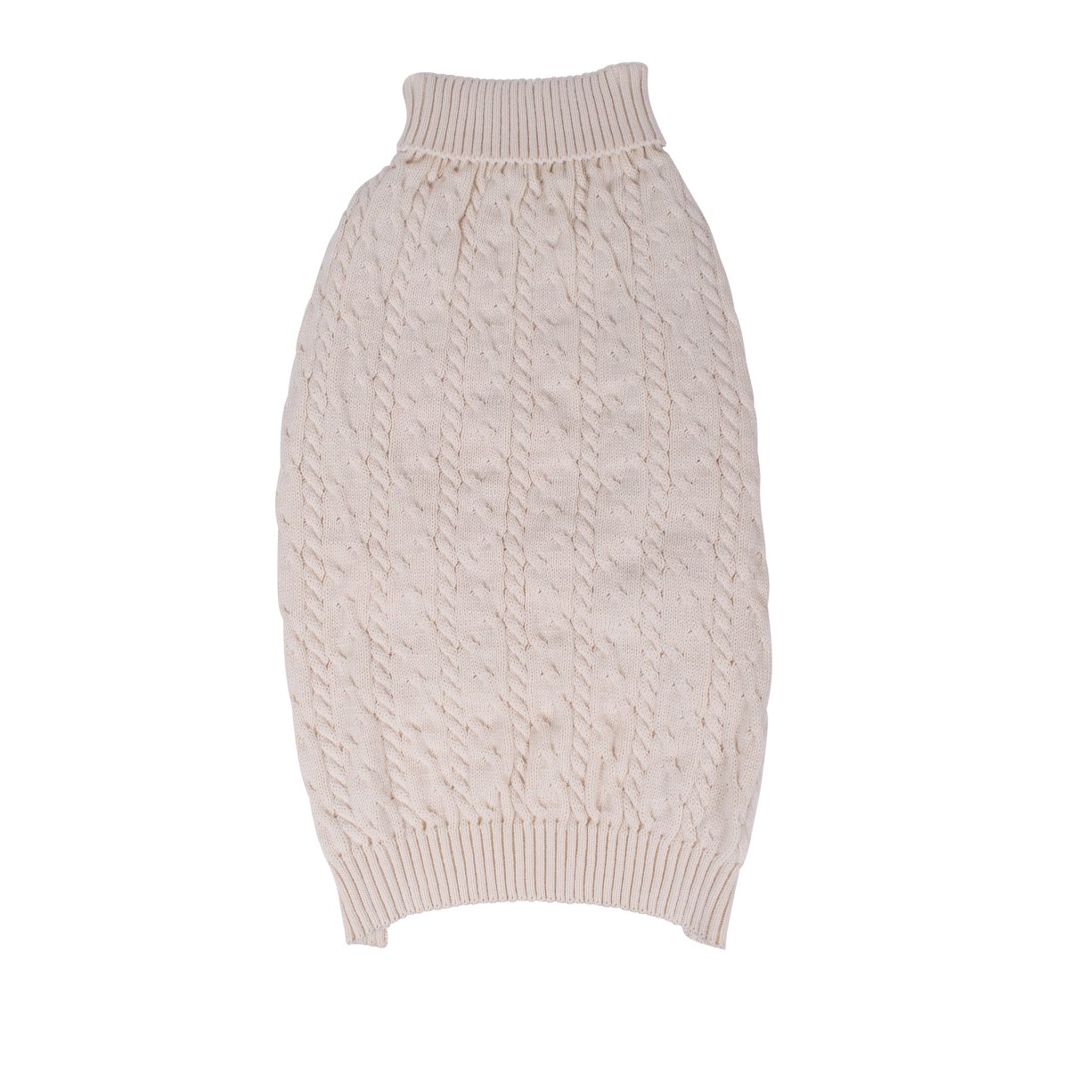 Shinola Cable Knit Dog Sweater